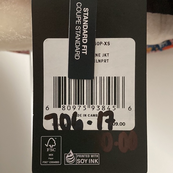 The North Face Printed Hydrenaline Jacket Botanical Print - Picture 11 of 15